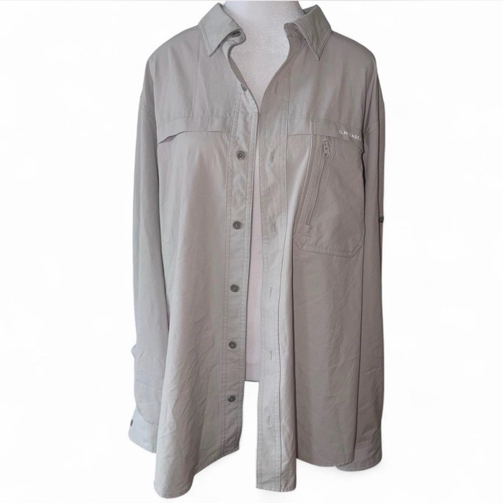 G.H. Bass & Co. Lightweight Utility Button-Up Shirt | Size L